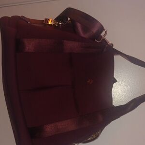 Chic Burgundy Women's Backpack